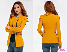 women-long-sleeve-zipper-suit-coat-polo-neck-solid-casual-suit-jacket-blazer-tops BBL
