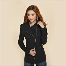 women-long-sleeve-zipper-suit-coat-polo-neck-solid-casual-suit-jacket-blazer-tops BBL