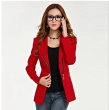 women-long-sleeve-zipper-suit-coat-polo-neck-solid-casual-suit-jacket-blazer-tops BBL