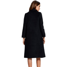 women-long-wool-coat-printed-pockets-button-abrigos-mujer-invierno-notched-collar-long-sleeve-warm-long-outerwear-cardigan BBL