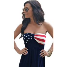 women-maxi-strapless-dress-american-flag-print-sweetheart-neckline-elastic-waist-beach-dress-blue BBL