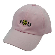 women-men-5-panel-baseball-caps-embroidered-letters-smiley-face-emoticon-hip-hop-sports-full-cap-snapback-hat-white-black-pink BBL