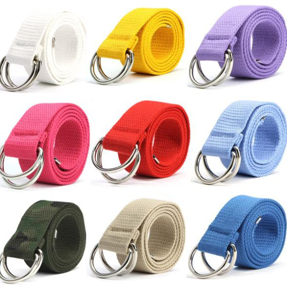 women-men-canvas-waist-belts-double-rings-buckle-waistband-strap-belts-10-colors BBL
