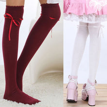 women-ribbon-bow-boot-stocking-thigh-high-over-knee-thigh-high-long-stockings-py3 BBL