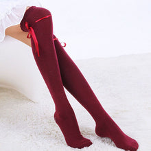 women-ribbon-bow-boot-stocking-thigh-high-over-knee-thigh-high-long-stockings-py3 BBL