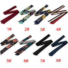 women-satin-skinny-scarf-double-layered-vintage-prints-elegant-versatile-scarf-ladies-plaid-scarf-ladies-narrow-scarves-feminino BBL