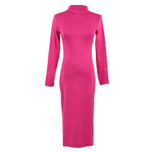 women-sexy-club-dress-turtle-neck-long-sleeve-dress-pencil-dress-slim-hip-bandage-bodycon-dress-vestidos-clubwear BBL