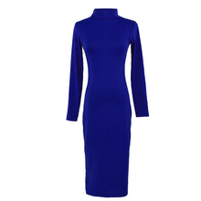 women-sexy-club-dress-turtle-neck-long-sleeve-dress-pencil-dress-slim-hip-bandage-bodycon-dress-vestidos-clubwear BBL