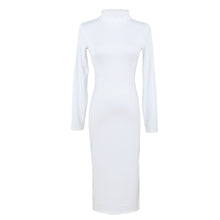 women-sexy-club-dress-turtle-neck-long-sleeve-dress-pencil-dress-slim-hip-bandage-bodycon-dress-vestidos-clubwear BBL