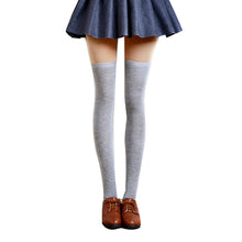 Women Sexy Thigh High Over The Knee Socks Long Cotton Stockings