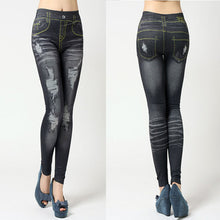 women-stretchy-skinny-jeggings-vintage-distressed-tights-denim-jeans-slim-pants BBL