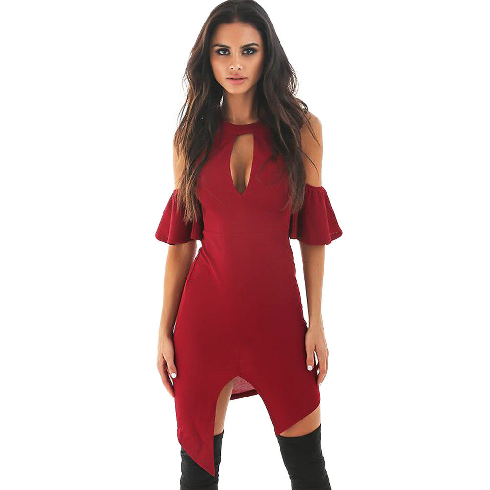 women-back-zipper-cut-out-slim-elegant-dress-business-office-lady-formal-pencil-dress-solid-sexy-bodycon-party-dress BBL