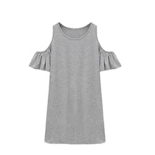 women-beach-dresses-off-shoulder-butterfly-sleeve-robe-femme-mini-dress-woman-clothes-black-grey BBL