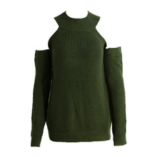 women-turtle-neck-knitted-sweater-fall-fashion-cold-shoulder-slim-maglioni-donna-vertical-striped-knitting-warm-pullover-tops BBL
