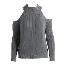 women-turtle-neck-knitted-sweater-fall-fashion-cold-shoulder-slim-maglioni-donna-vertical-striped-knitting-warm-pullover-tops BBL