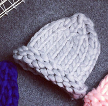 Women Warm Extra Coarse Wool Knitted Beanie Hat Cap Fisher Chapeu Gorros De Lana Touca Casquette Cappelli Bonnets Femme 7 colors