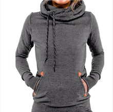 Women Warm Hoodies Tracksuits Women Solid Long Sleeve Pocket Sweatshirt Hoodies Pullovers Slim X0305