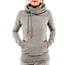 Women Warm Hoodies Tracksuits Women Solid Long Sleeve Pocket Sweatshirt Hoodies Pullovers Slim X0305
