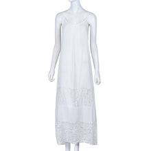 Women beach dress dress chiffonwomen dress Sexy Casual Lace Long Maxi Party Beach Dress vestido plus size