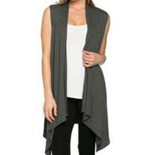 womens-casual-open-front-vest-long-tunic-shawl-collar-draped-cardigan-tops-s-xl BBL