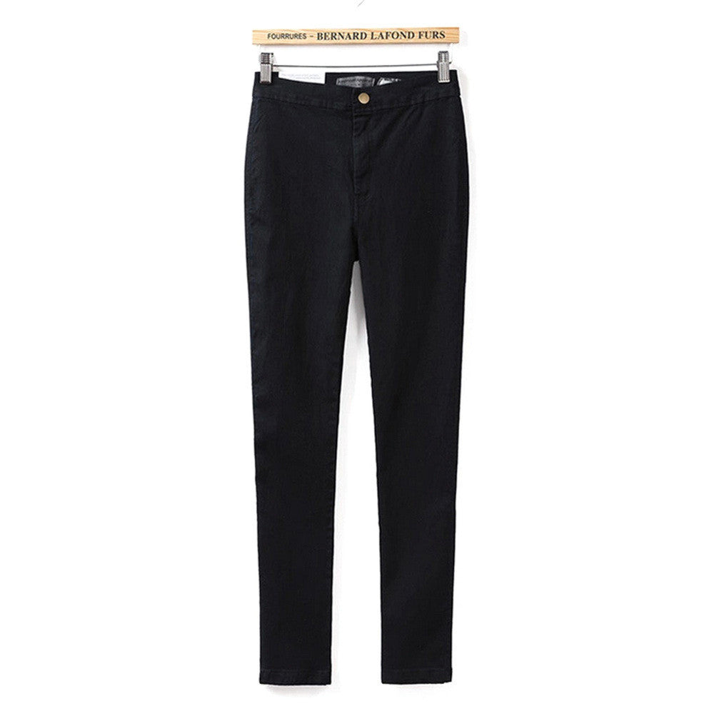 womens-fashion-high-waist-skinny-slim-denim-jeans-trouser-long-pencil-pants-stretchy BBL