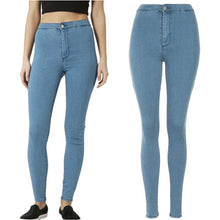 womens-fashion-high-waist-skinny-slim-denim-jeans-trouser-long-pencil-pants-stretchy BBL