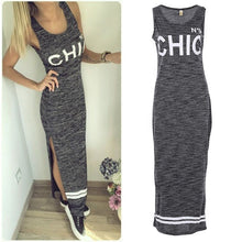 womens-s-sexy-slim-fit-casual-bodycon-dress-letter-print-beach-maxi-dress-vestidos-de-festa BBL