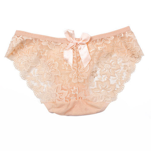 womens-sexy-lace-briefs-flowers-panties-see-through-bow-knot-underwear-panty-knickers-11-colors BBL