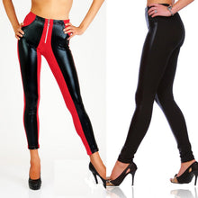 womens-sexy-shiny-wet-look-full-length-leggings-with-zipper-m-l-xl-xxl-xxxl-ly3 BBL