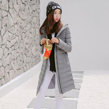 Women's Parka 80% Down Parka Women Long Slim Parks For Women Down Coat Zipper Up M/L/XL/XXL