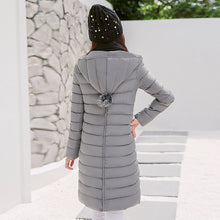 Women's Parka 80% Down Parka Women Long Slim Parks For Women Down Coat Zipper Up M/L/XL/XXL