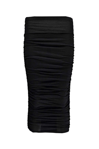 Womens Elegant Skinny Skirts High Waist Solid Work Pleated Casual Club Party Pencil Skirt Sheath Midi Mid-calf Skirt M0487