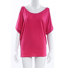 Womens Off Shoulder T Shirt Plus Size Women Clothing Loose Sleeve Cut Tee Shirt Femme Women Tops T Shirts For Women