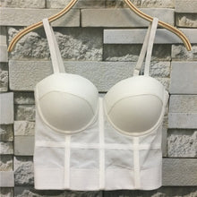 Womens Sexy Bustier Crop Top Style Bandage Crop Tops Push Up Corset Top Cropped Tight Outwear Bra For Women Good Quality