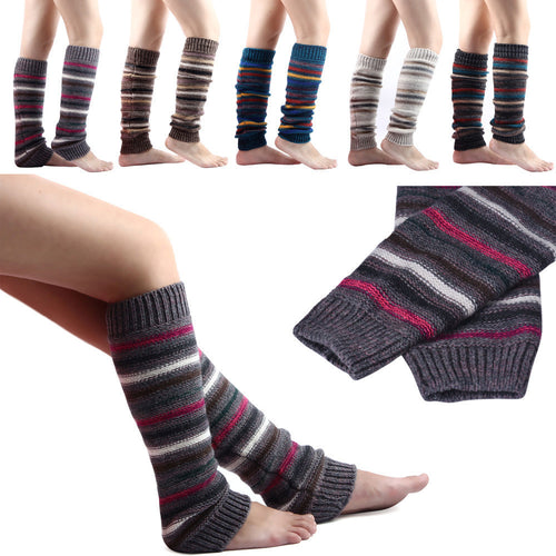 Womens Thick Warm Leg Warmers Socks Boot Cover