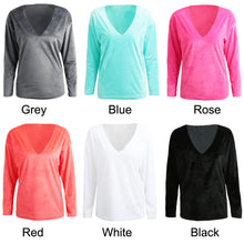 womens-velvet-tops-fashion-sexy-woman-t-shirt-top-v-neck-long-sleeve-veste-femme-velvet-solid-casual-tees-top-camisas-mujer BBL