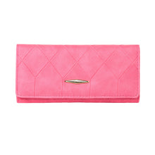 womens-wallets-and-purses-candycolor-pure-long-purse-with-credit-card-holder-pu-leather-billetera-mujer-pink-carteira-mujer BBL