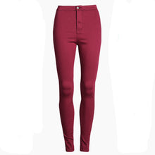 XS-XXL High Waist Jeans Femme Sexy Slim Skinny Jeans Woman Elastic Pencil Pants Denim Jeans For Women 9 Colors