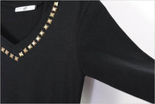 XXXXL  Casual Rivet Hoody Sweatshirts British Style Long Sleeve Women Hoodies Plus Size Hoodies For Women