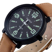 luxury brand quartz watch Casual Fashion Leather luminous watches reloj masculino men watch Sports Watches