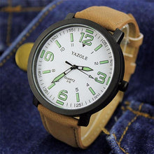 luxury brand quartz watch Casual Fashion Leather luminous watches reloj masculino men watch Sports Watches