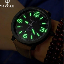 luxury brand quartz watch Casual Fashion Leather luminous watches reloj masculino men watch Sports Watches