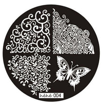 hehe Stamping Plates Cute Pattern DIY Image Stamp Stamping Plates Manicure Template Nail Art Plate