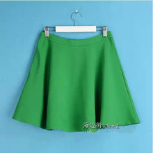 all matched skirt vintage high waist pleated skirts skater skirt womens