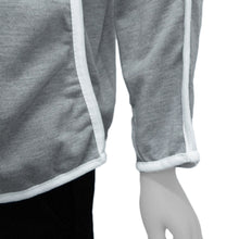 t-shirts-women-t-shirt-batwing-long-sleeve-contrast-line-o-neck-loose-top-casual-camisetas-mujer BBL