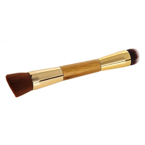 the slenderizer bamboo contouring brush Synthetic Hair powder makeup brushes kit pinceis