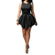 women-dress-solid-sleeveless-irregular-hem-dresses-women-pleated-sexy-causal-bandage-women-dress-plus-size BBL